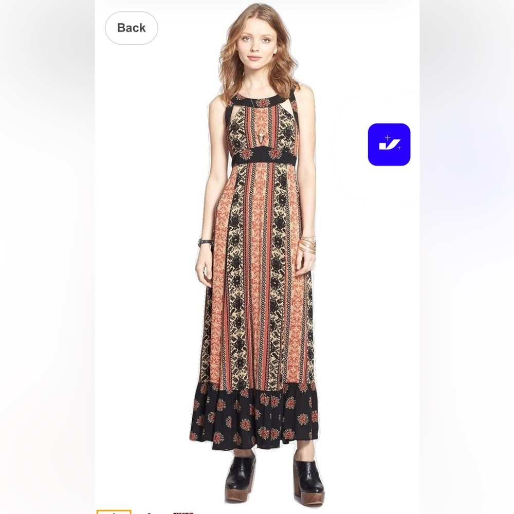 Free People Maxi Dress - You Made My Day Size 10